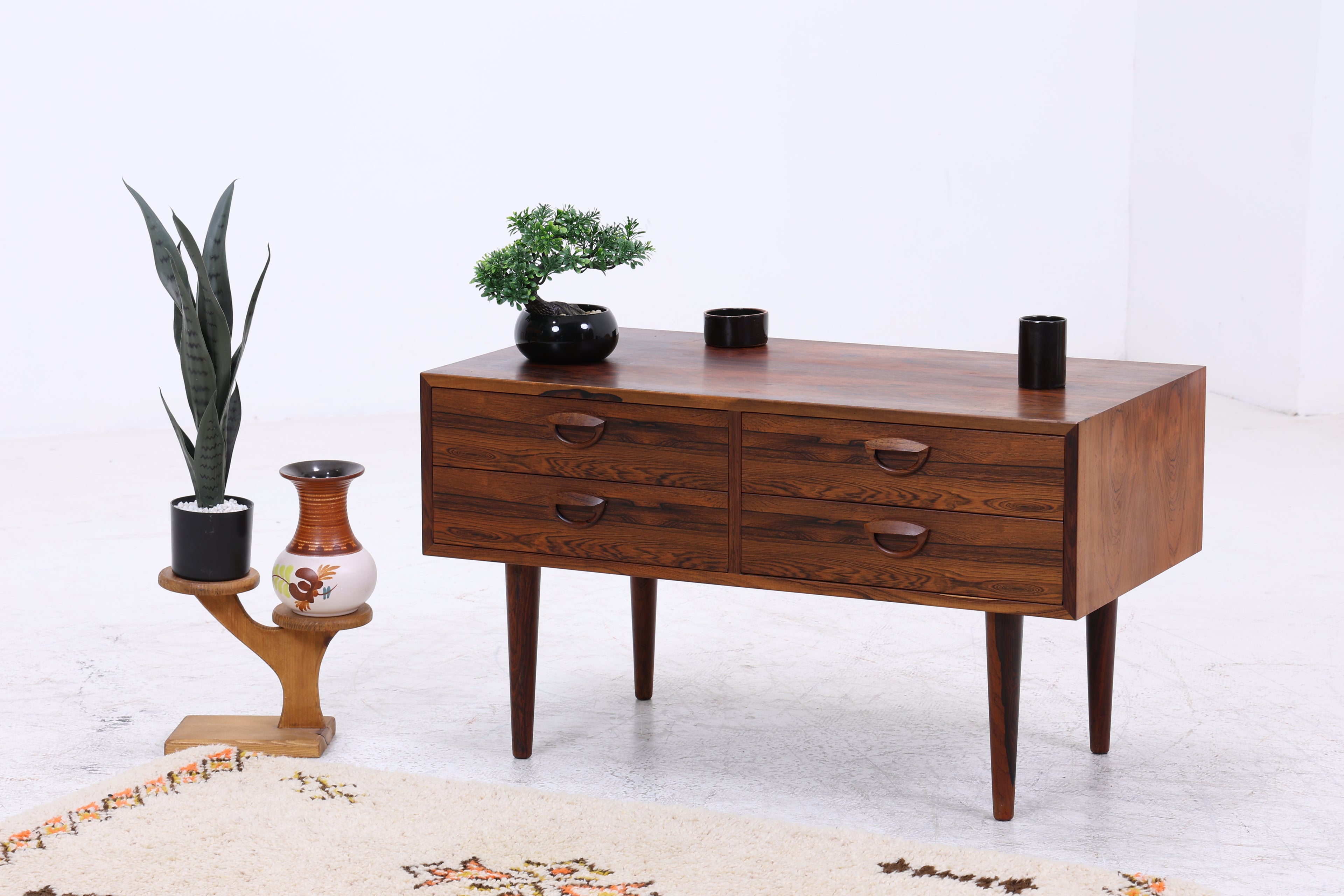 Vintage Palisander Kommode von Kai Kristiansen für Feldballe Møbelfabrik | Danish Design | 60er Jahre