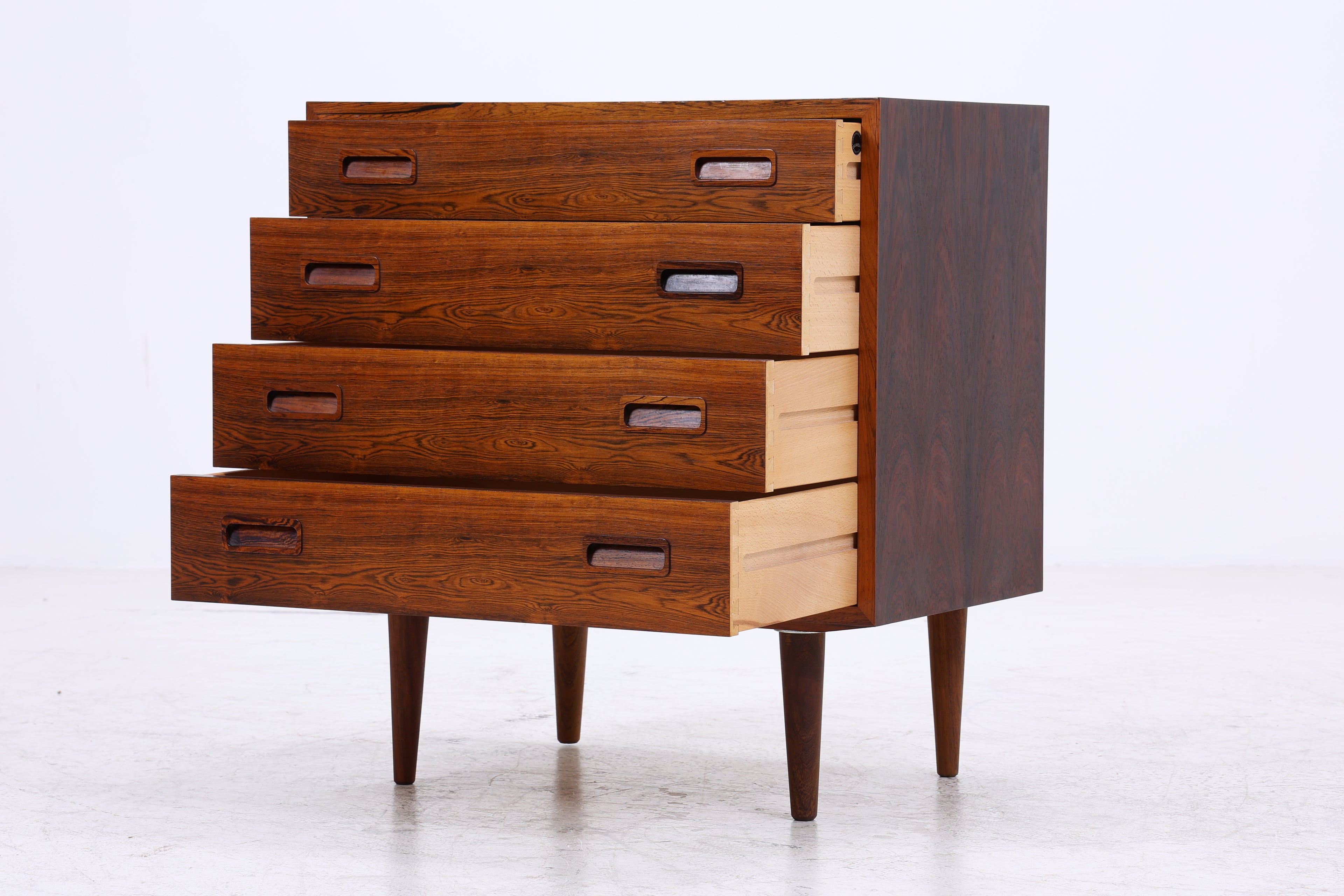 Vintage Palisander Kommode | Mid Century Danish Design | 4 Schubladen
