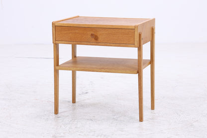 Vintage Nachttisch | Eiche Nachtschrank | Mid Century Beistelltisch