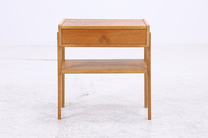 Vintage Nachttisch | Eiche Nachtschrank | Mid Century Beistelltisch