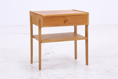 Vintage Nachttisch | Eiche Nachtschrank | Mid Century Beistelltisch