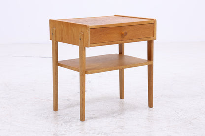 Vintage Nachttisch | Eiche Nachtschrank | Mid Century Beistelltisch