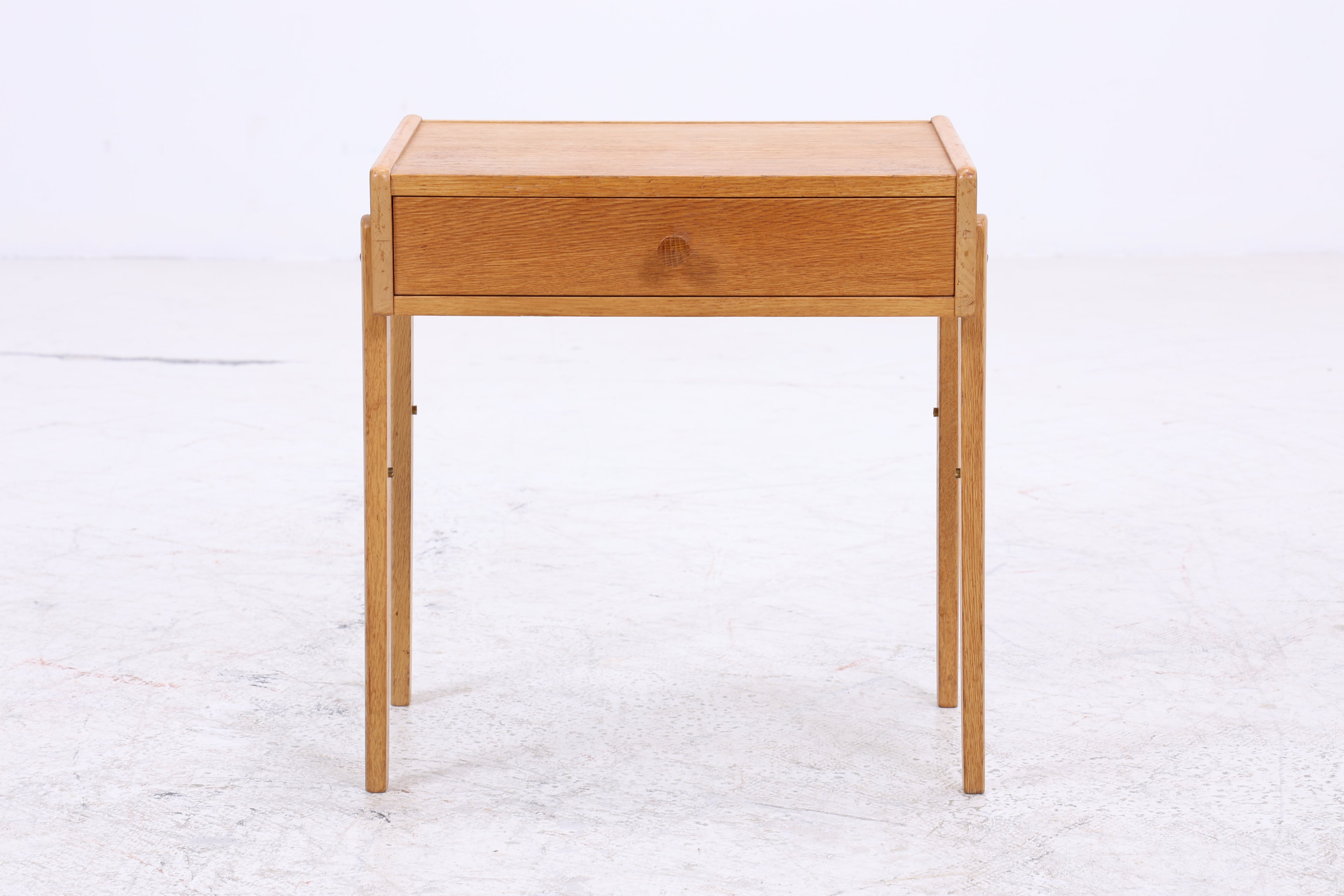 Vintage Nachttisch | Eiche Nachtschrank | Mid Century Beistelltisch