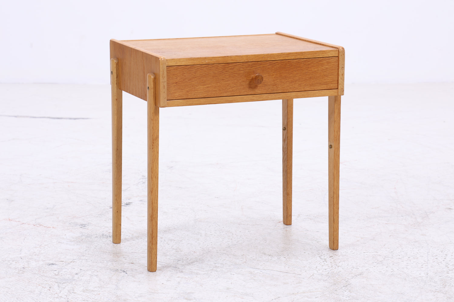 Vintage Nachttisch | Eiche Nachtschrank | Mid Century Beistelltisch