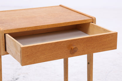 Vintage Nachttisch | Eiche Nachtschrank | Mid Century Beistelltisch