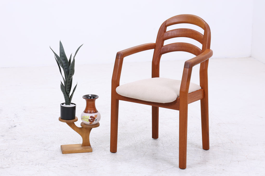 Dyrlund 1591A Armlehnstuhl | Teak Stuhl | Danish Design