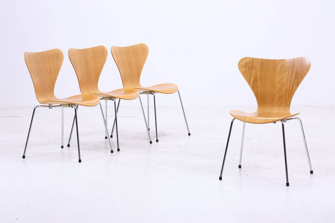 Fritz Hansen Serie 7 Stühle | 4er Set | Arne Jacobsen