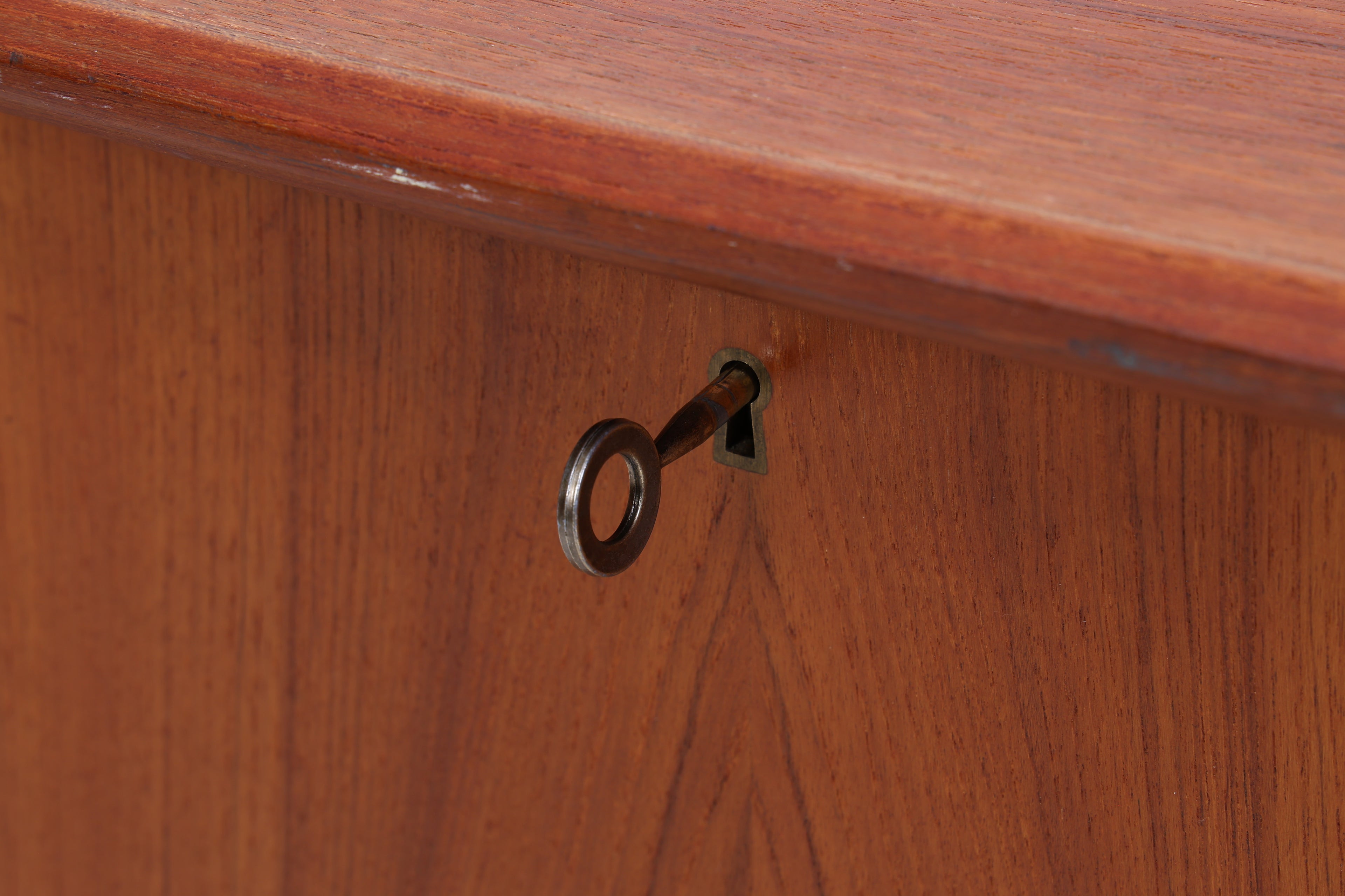 Vintage Teak Schreibtisch von Gunner Nielsen für Tibergaard | Mid Century Arbeitstisch | 60er Jahre