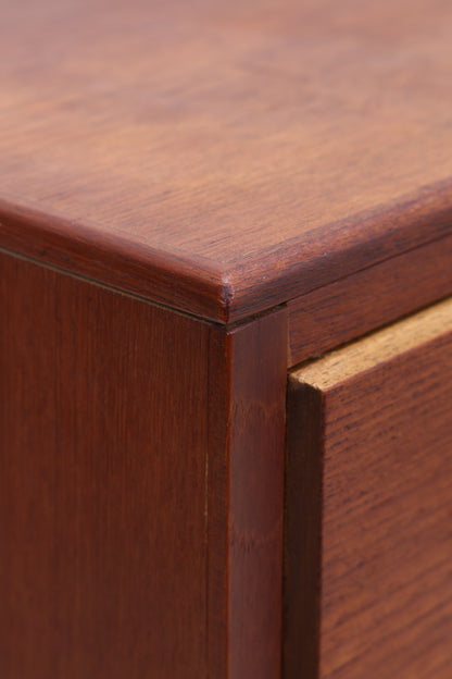 Vintage Teak Tallboy | Danish Design Kommode | 6 Schubladen