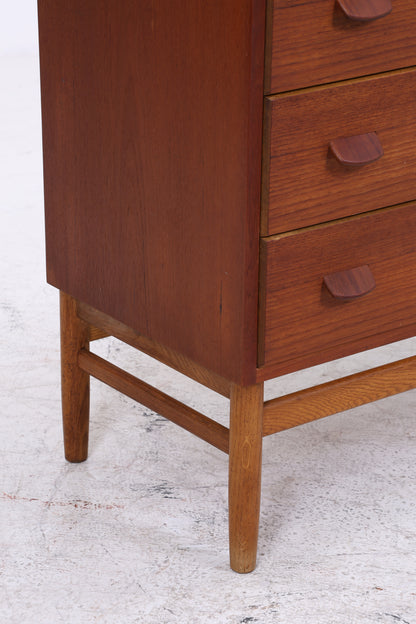 Vintage Teak Tallboy | Danish Design Kommode | 6 Schubladen