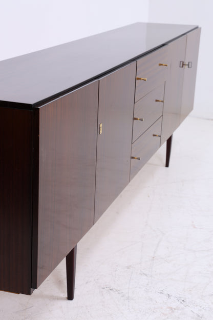 Vintage Hochglanz Sideboard | Mid Century Anrichte | 1960er Jahre