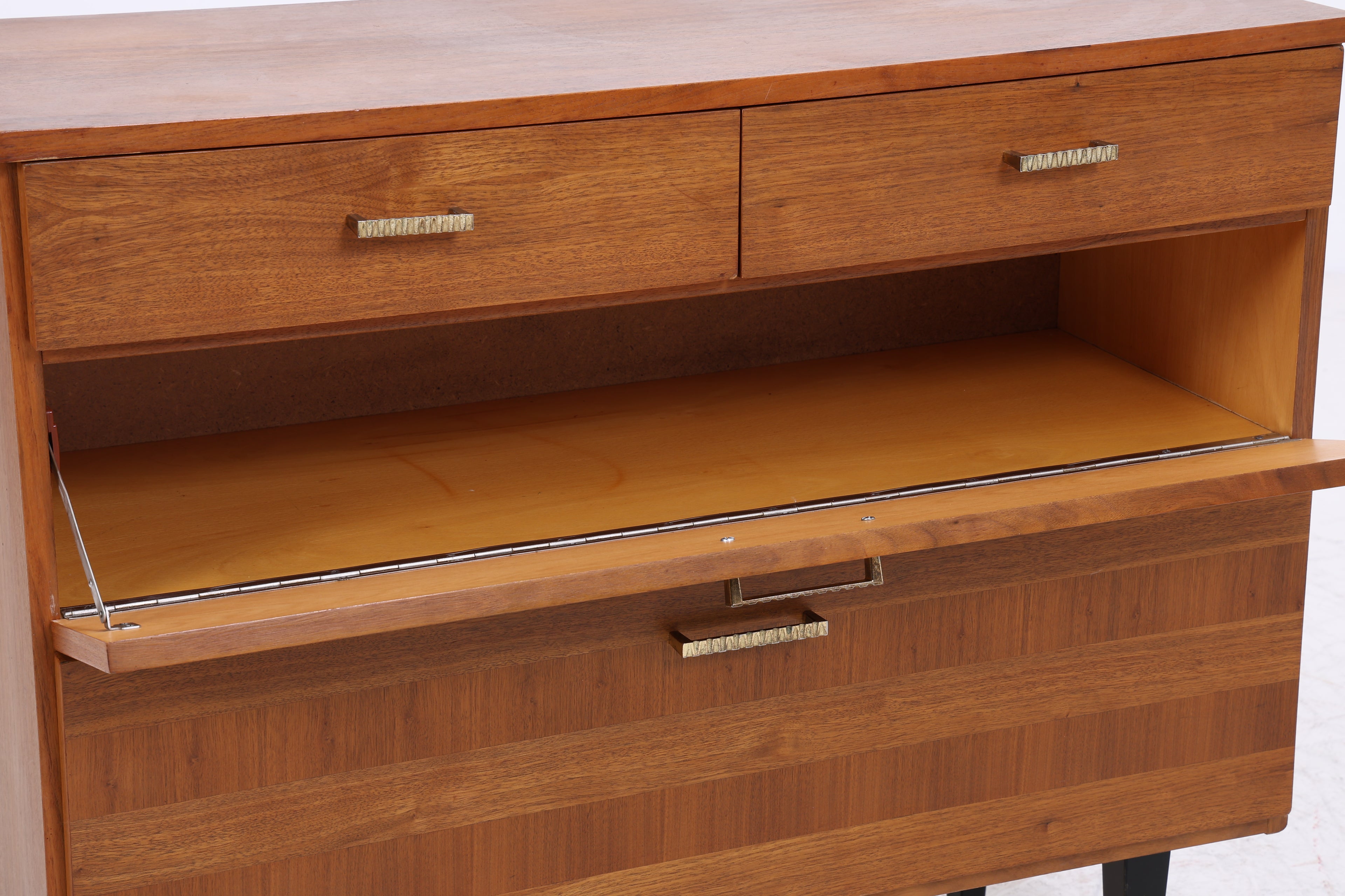 Vintage Schuhkommode | Mid Century Schuhschrank | 60er Jahre