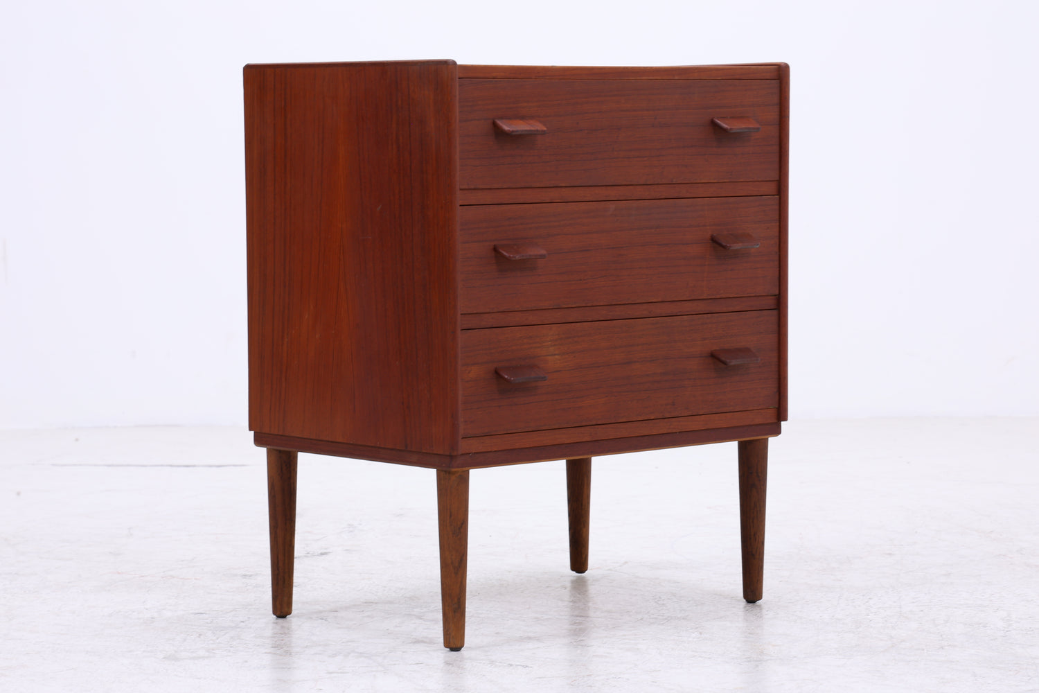 Vintage Teak Kommode von Carl Aage Skov für Munch Møbler | Danish Design | 3 Schubladen | 60er Jahre