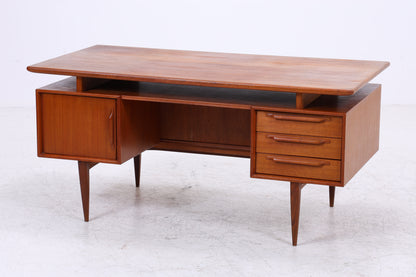 Heinrich Riestenpatt RT200 | Teak Schreibtisch | Mid Century