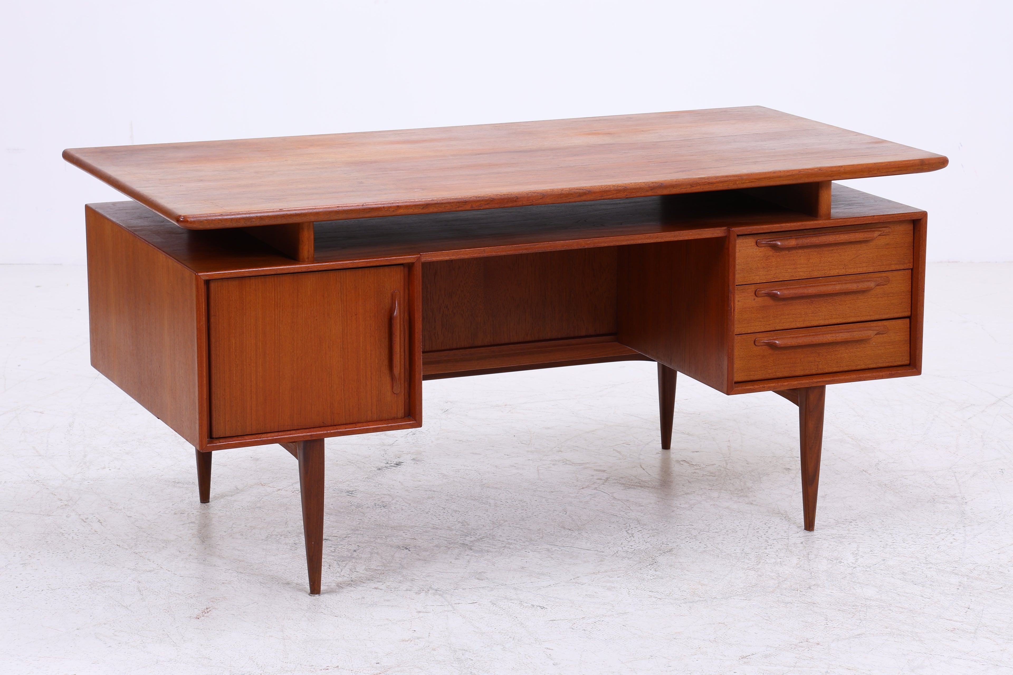 Heinrich Riestenpatt RT200 | Teak Schreibtisch | Mid Century