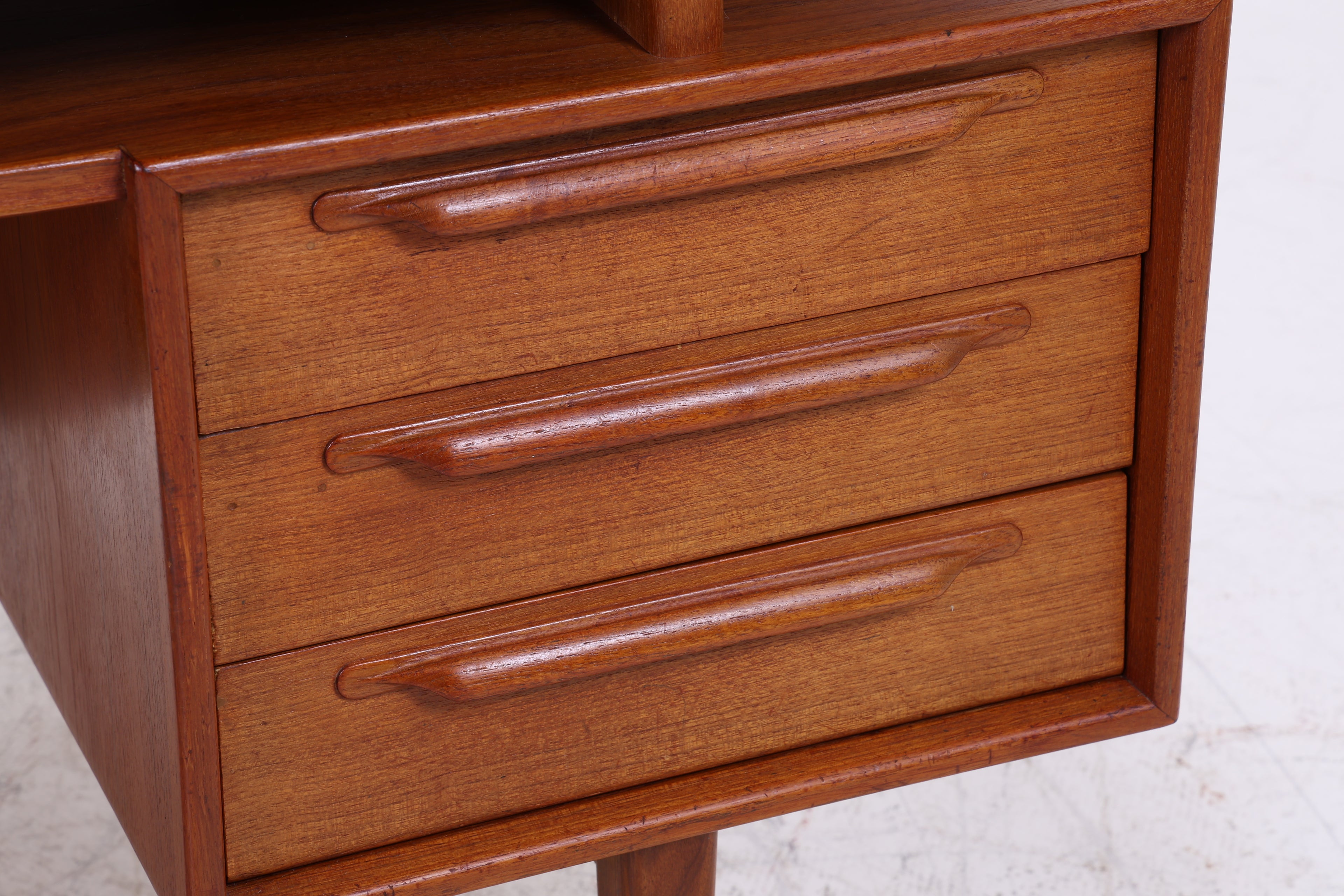 Heinrich Riestenpatt RT200 | Teak Schreibtisch | Mid Century
