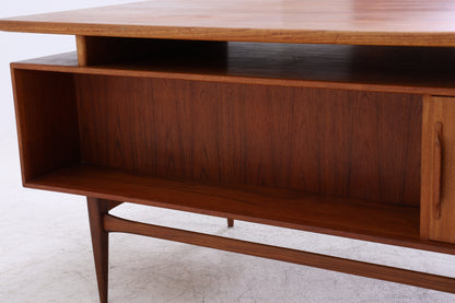Heinrich Riestenpatt RT200 | Teak Schreibtisch | Mid Century