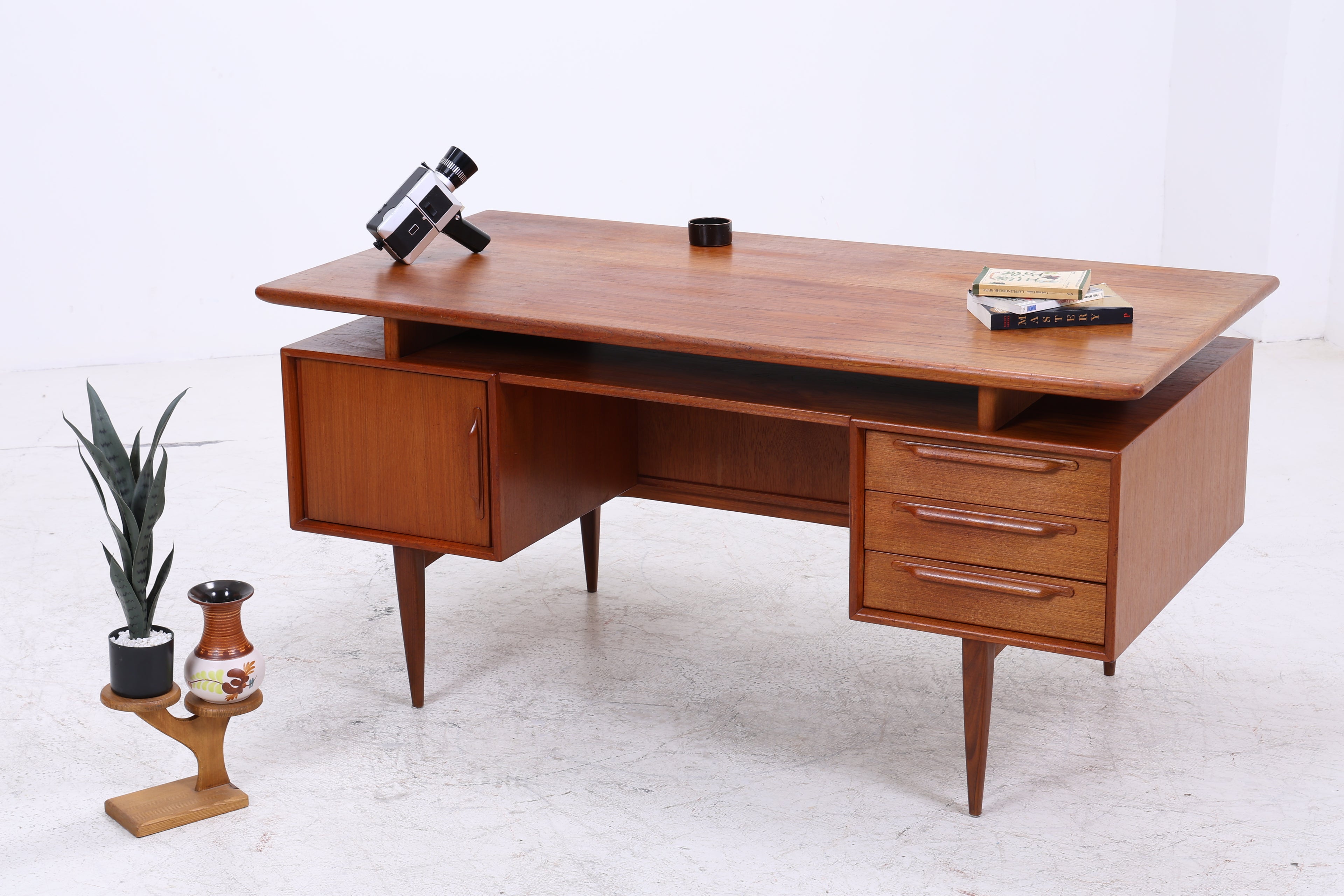 Heinrich Riestenpatt RT200 | Teak Schreibtisch | Mid Century