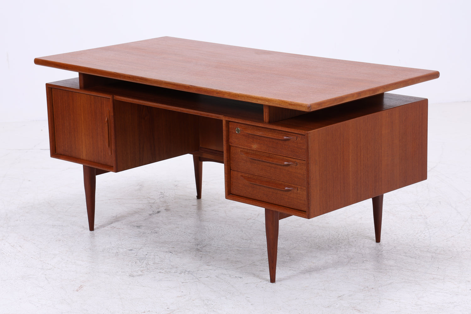Heinrich Riestenpatt RT200 | Teak Schreibtisch | Mid Century