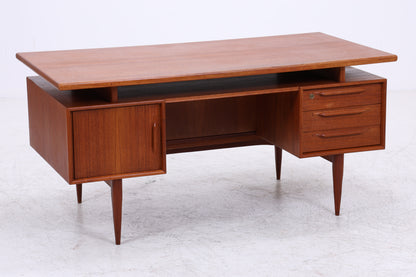 Heinrich Riestenpatt RT200 | Teak Schreibtisch | Mid Century