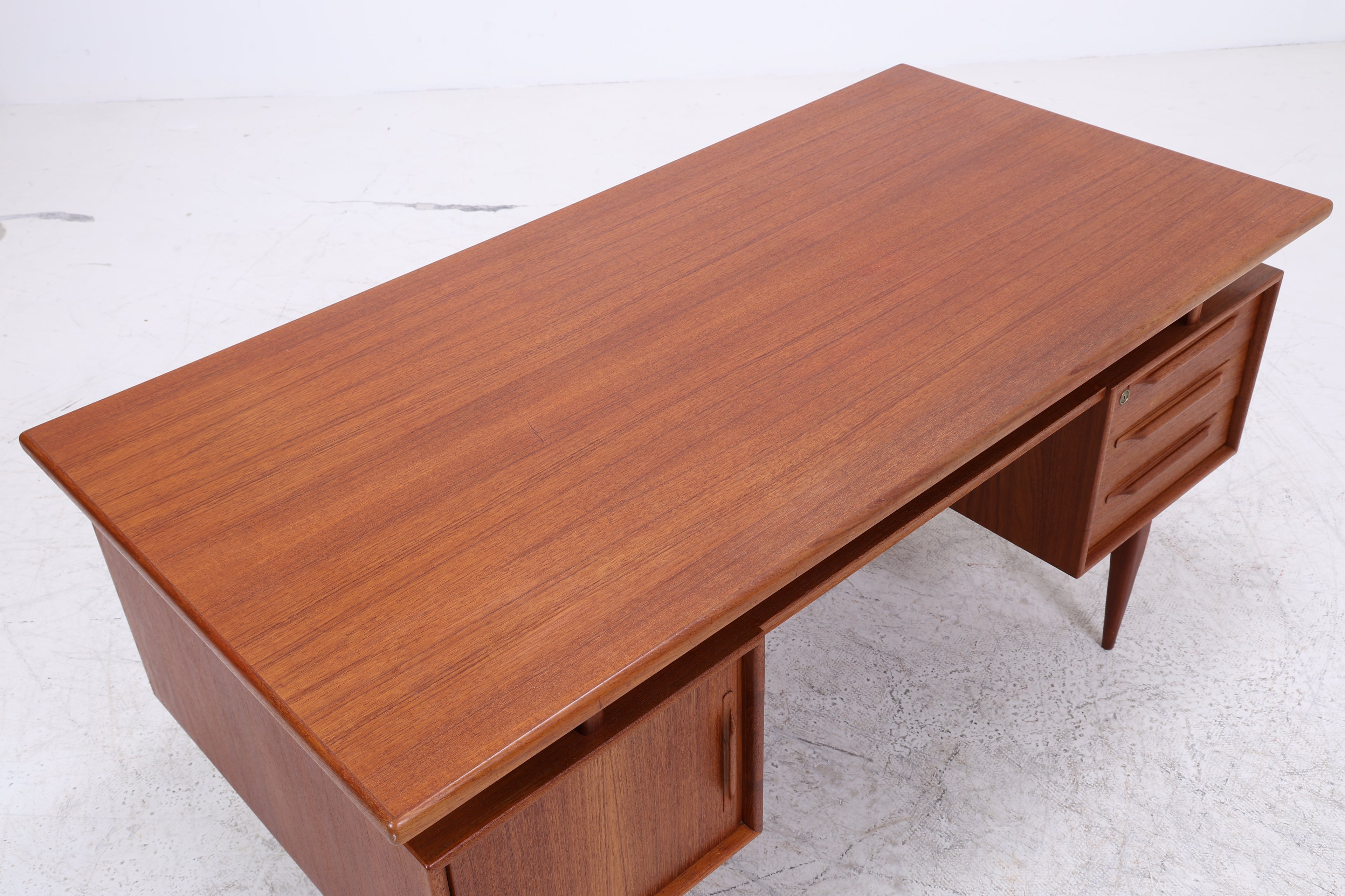 Heinrich Riestenpatt RT200 | Teak Schreibtisch | Mid Century