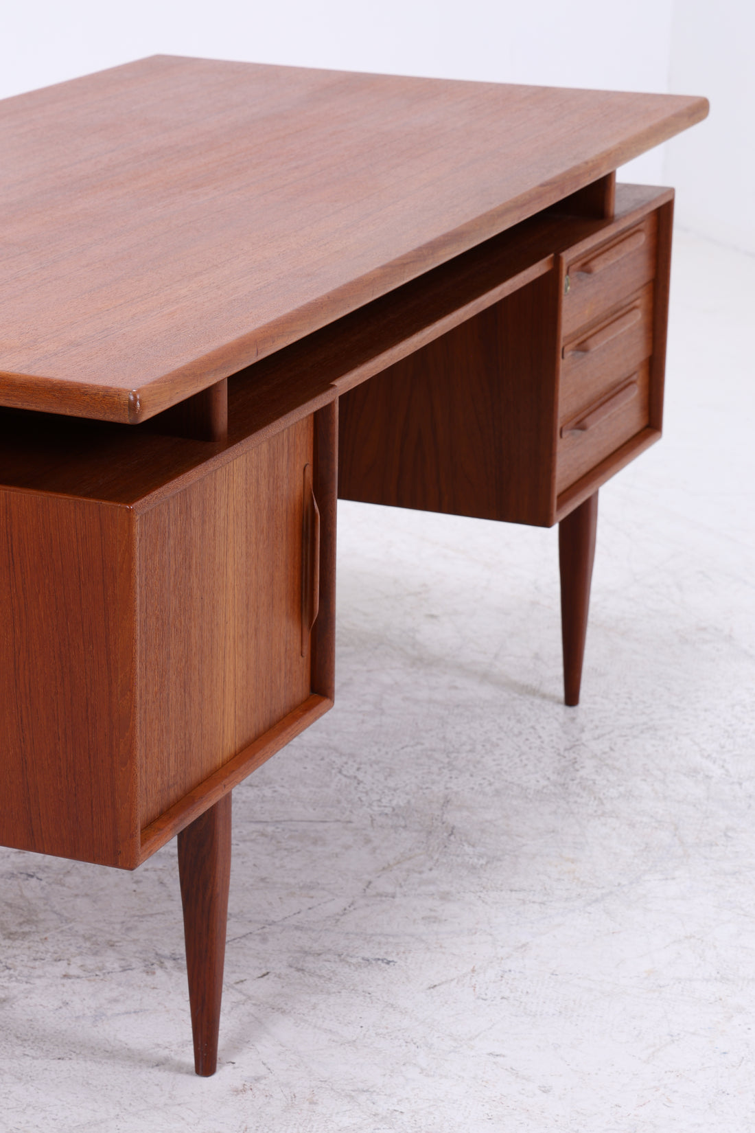 Heinrich Riestenpatt RT200 | Teak Schreibtisch | Mid Century