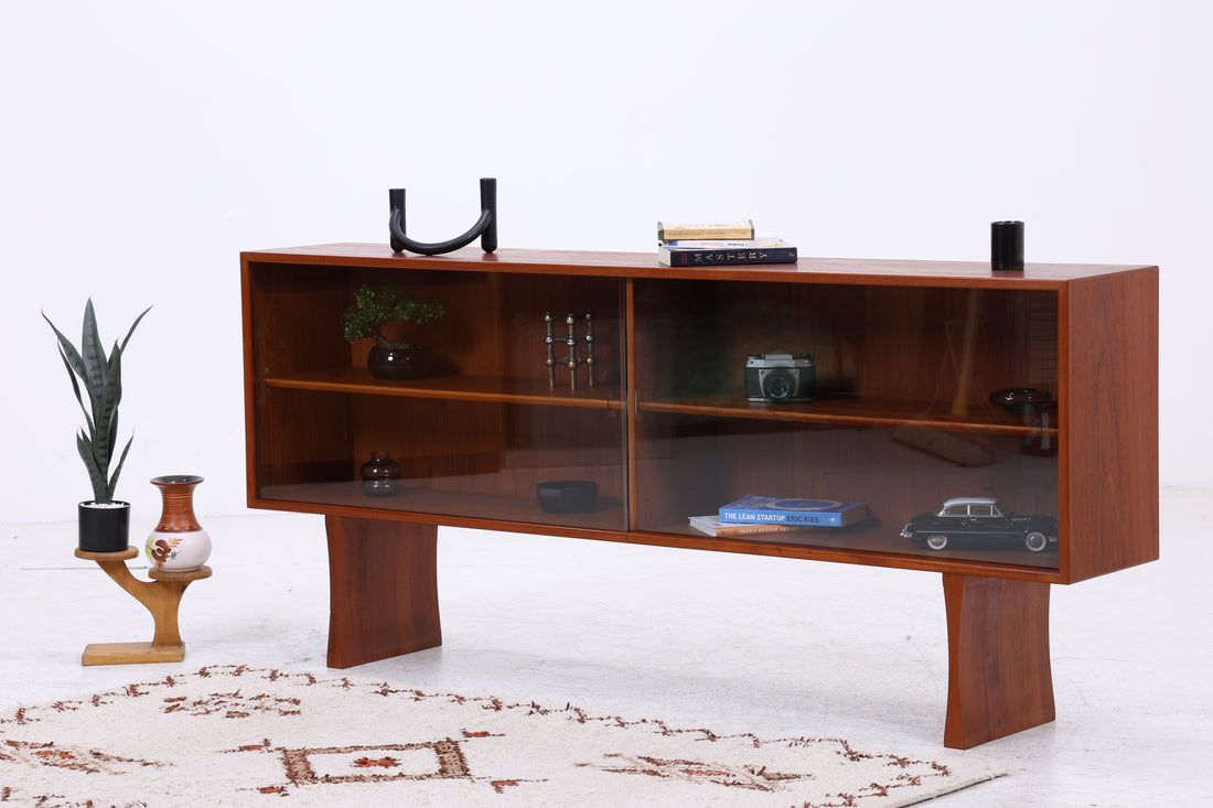 Johannes Andersen Sideboard | Teak Vitrine | Danish Design