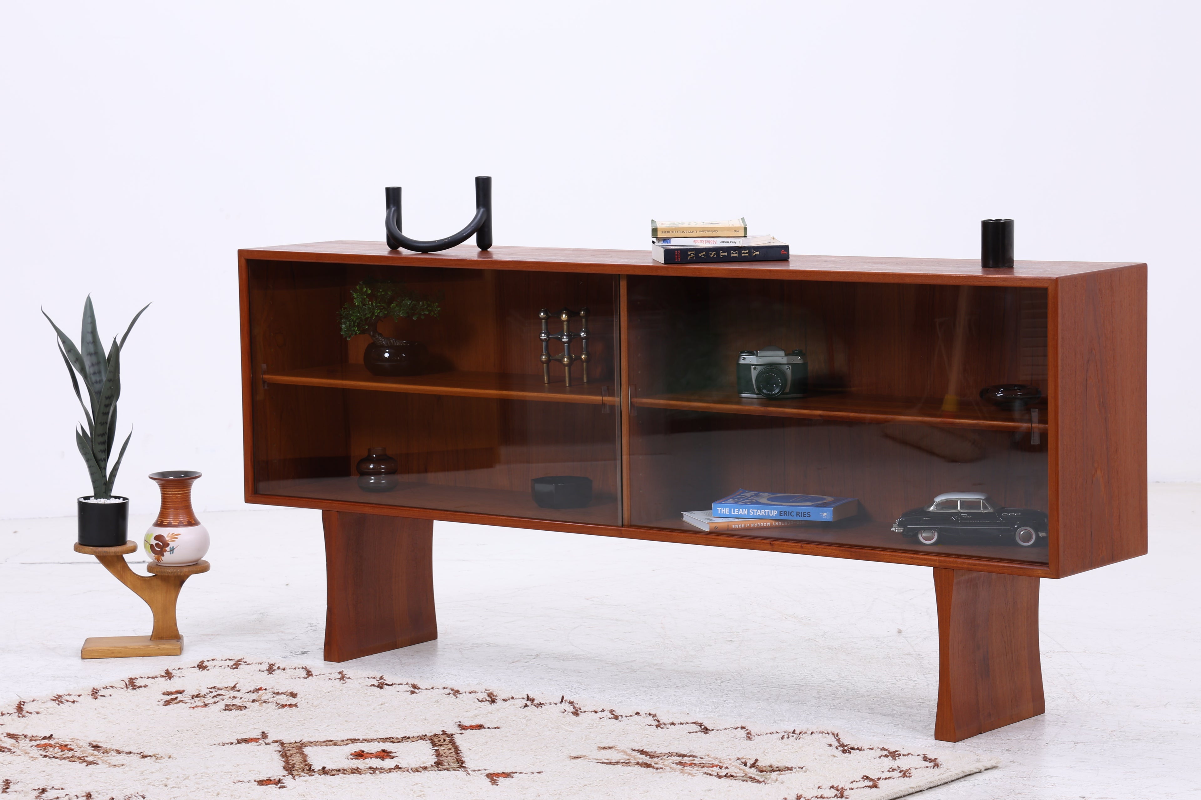 Johannes Andersen Sideboard | Teak Vitrine | Danish Design