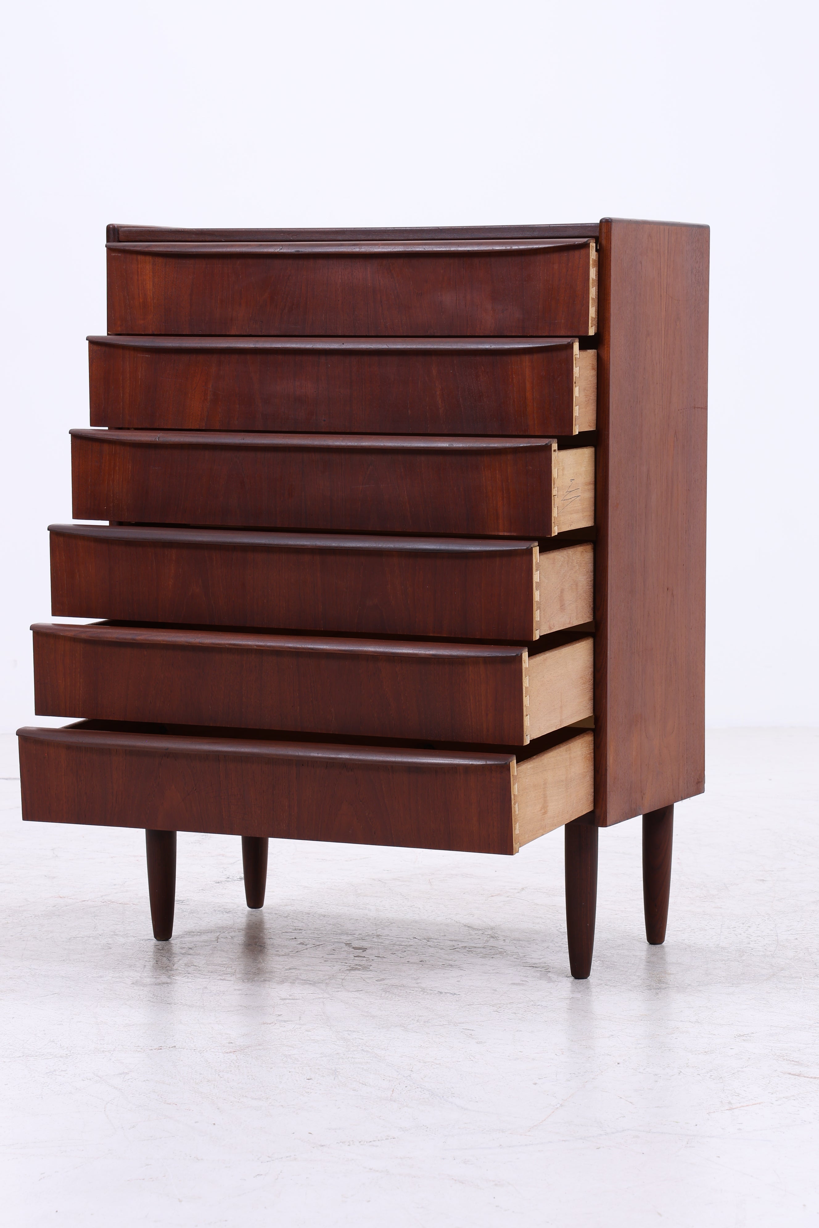 Vintage Teak Kommode | Mid Century Schubladenkommode | 60er Jahre
