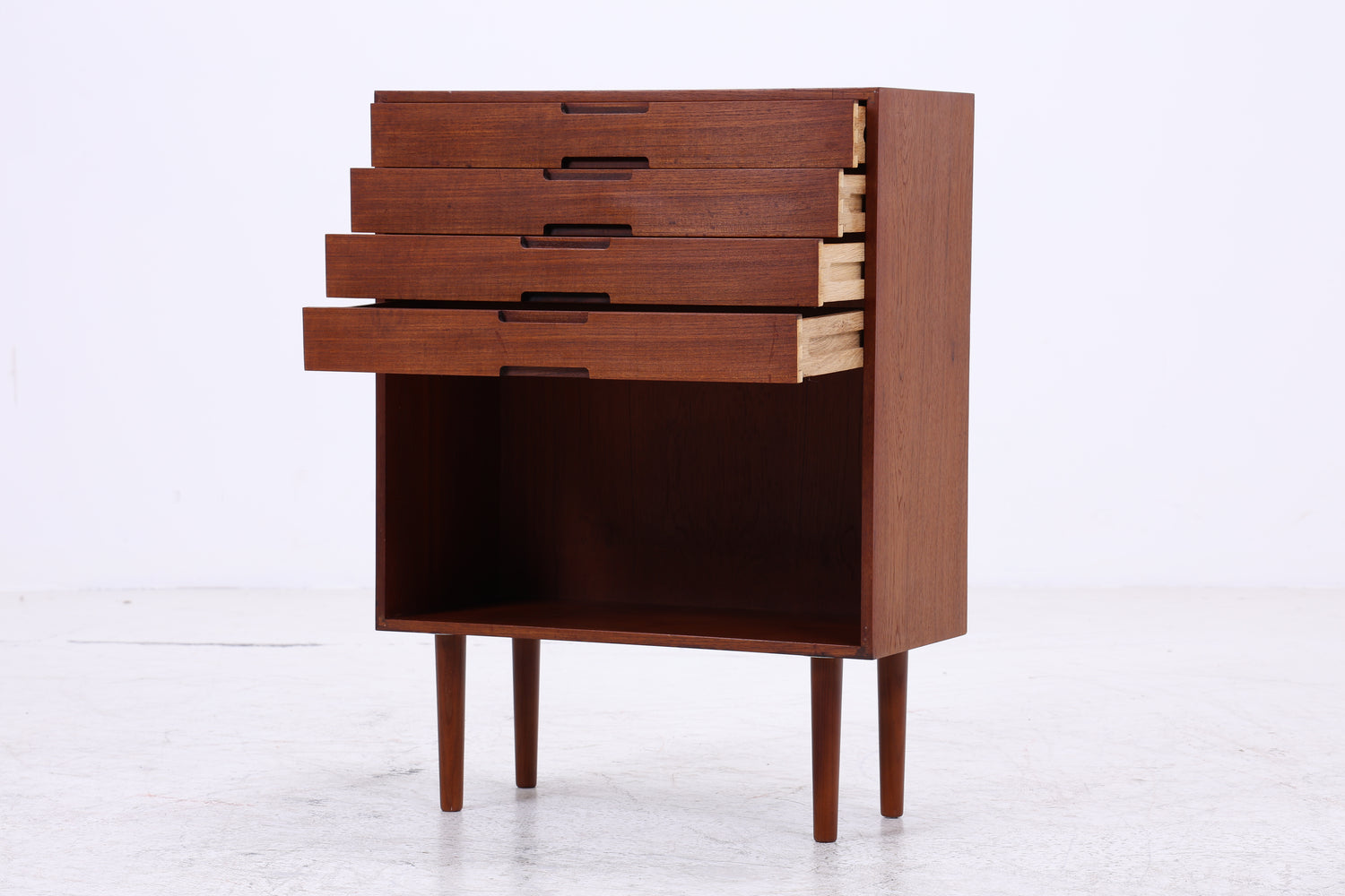 Vintage Teak Kommode | Mid Century Kommode | 5 Schubladen