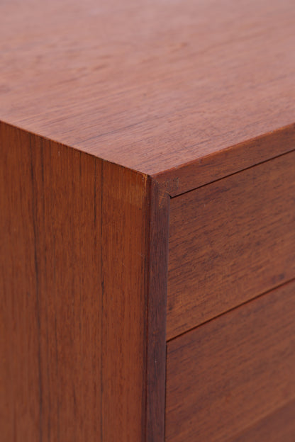 Vintage Teak Kommode | Mid Century Kommode | 5 Schubladen