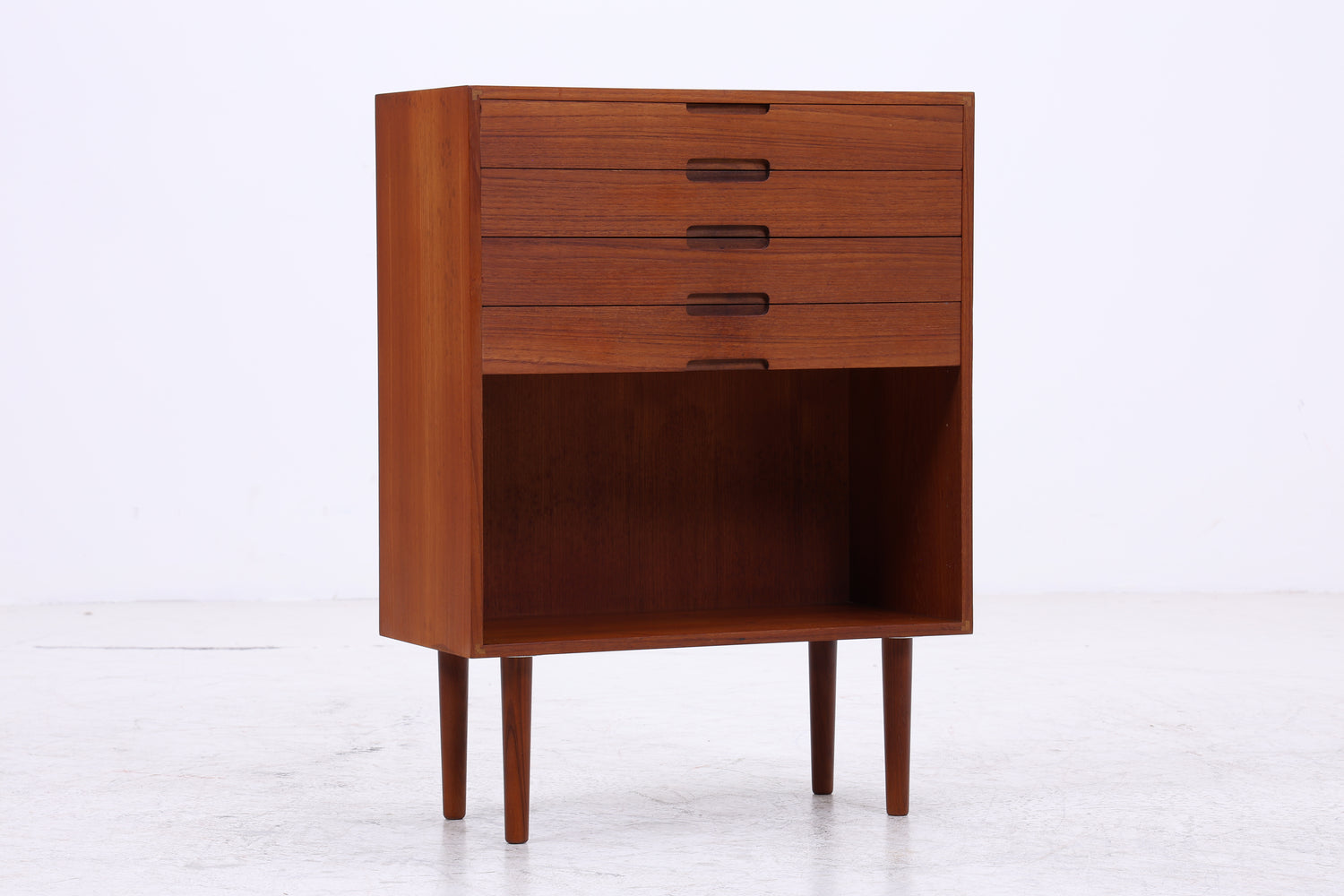 Vintage Teak Kommode | Mid Century Kommode | 5 Schubladen