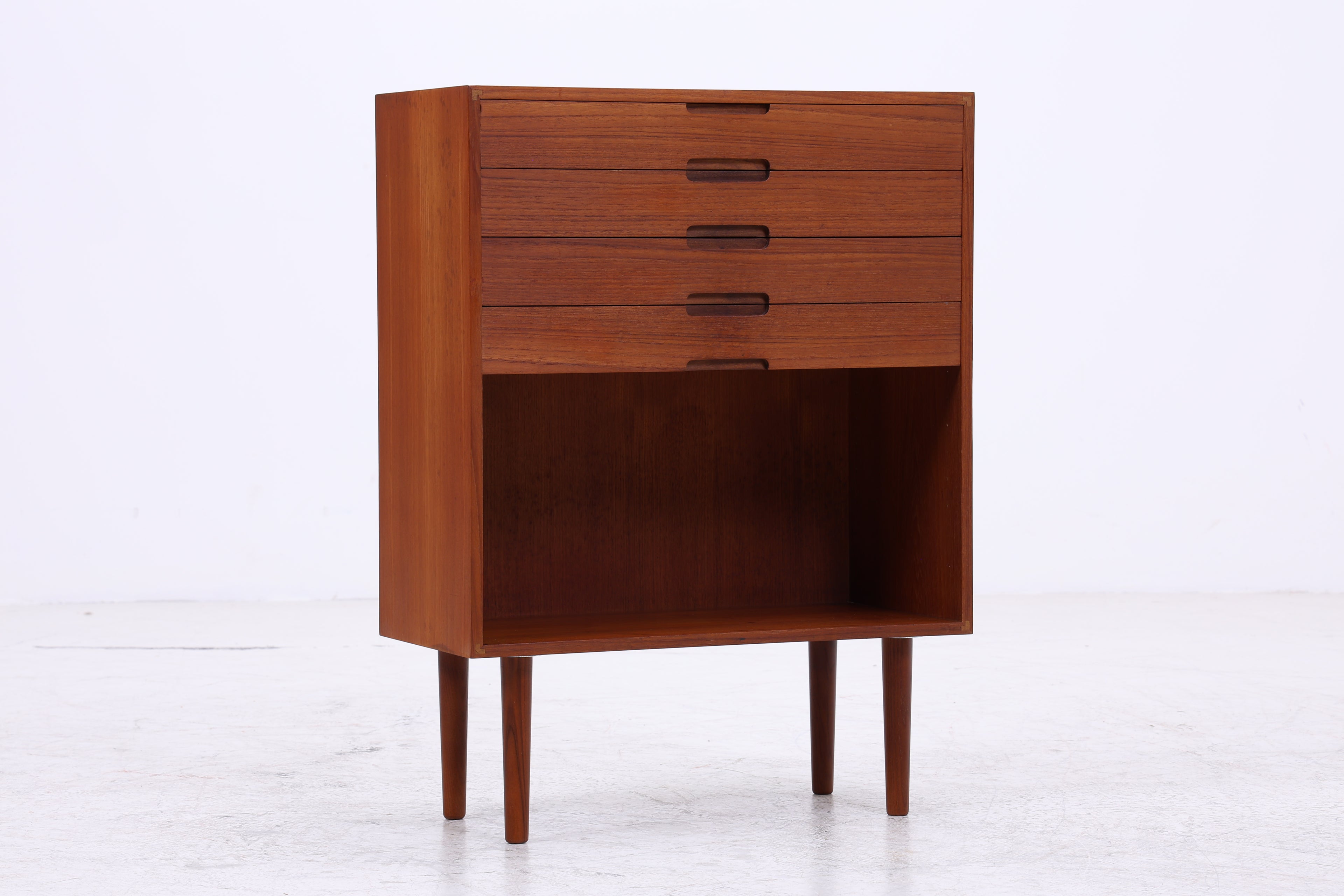 Vintage Teak Kommode | Mid Century Kommode | 5 Schubladen