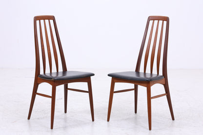 Niels Koefoed Eva Teak Stühle | 2er Set | Danish Design