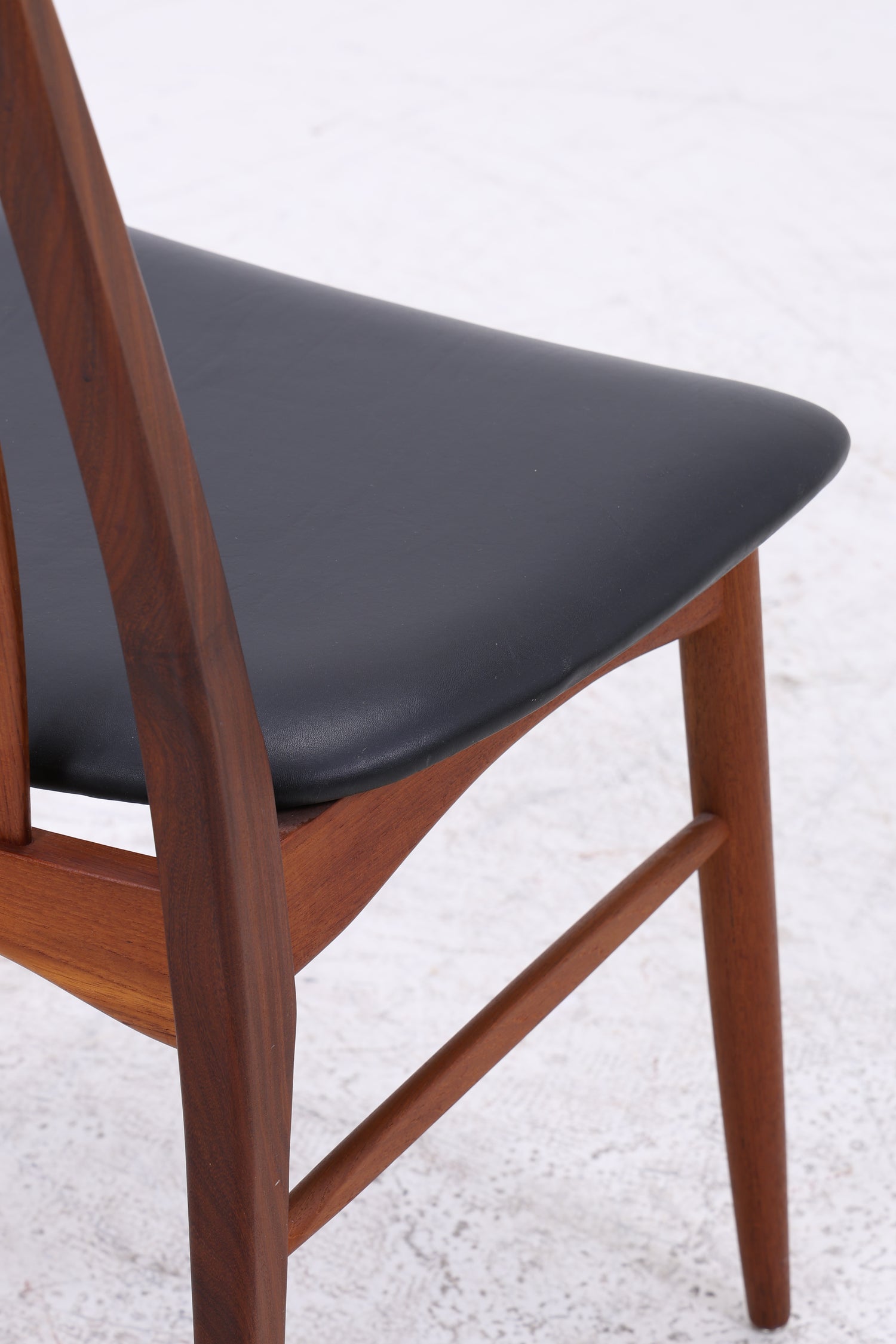Niels Koefoed Eva Teak Stühle | 4er Set | Danish Design
