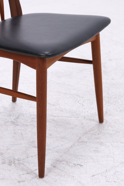 Niels Koefoed Eva Teak Stühle | 2er Set | Danish Design