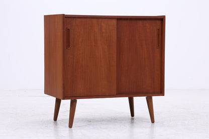 Vintage Teak Kommode | Mid Century | Schiebetüren | 60er Jahre