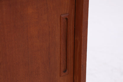 Vintage Teak Kommode | Mid Century | Schiebetüren | 60er Jahre