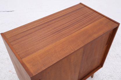 Vintage Teak Kommode | Mid Century | Schiebetüren | 60er Jahre