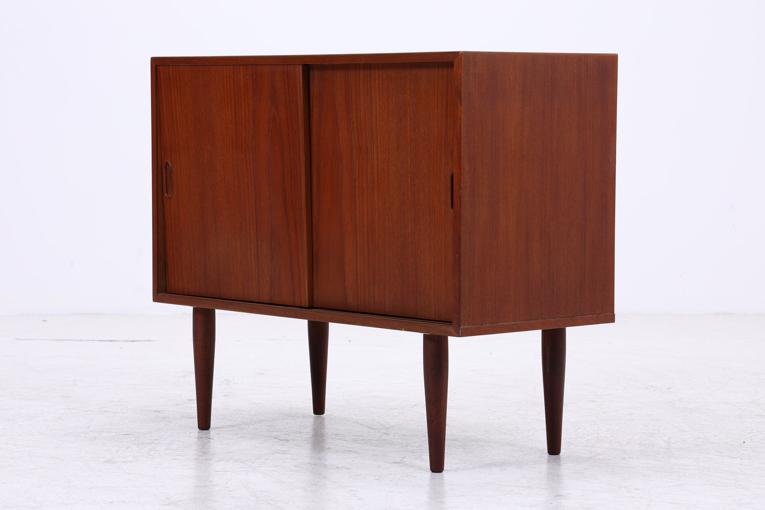 Vintage Teak Kommode | Mid Century | Schiebetüren | 60er Jahre