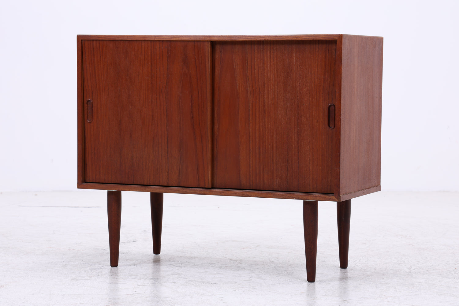 Vintage Teak Kommode | Mid Century | Schiebetüren | 60er Jahre