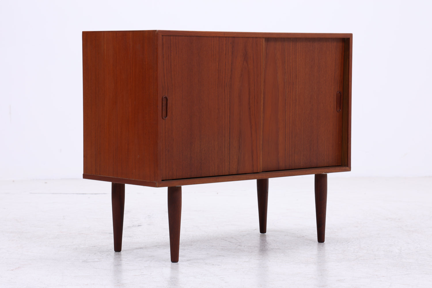 Vintage Teak Kommode | Mid Century | Schiebetüren | 60er Jahre