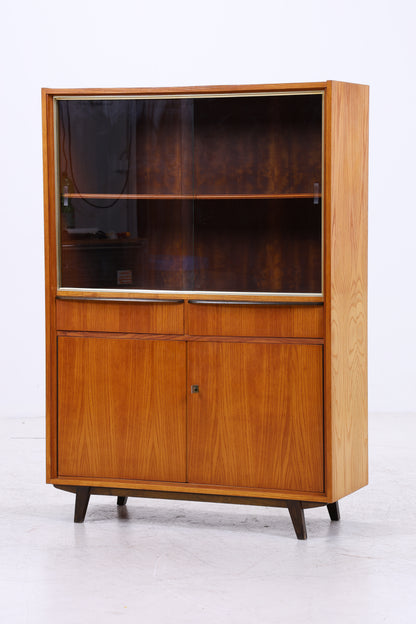 Vintage Vitrine | Mid Century | Glasschiebetüren | 60er Jahre