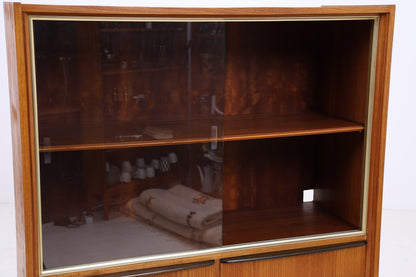 Vintage Vitrine | Mid Century | Glasschiebetüren | 60er Jahre