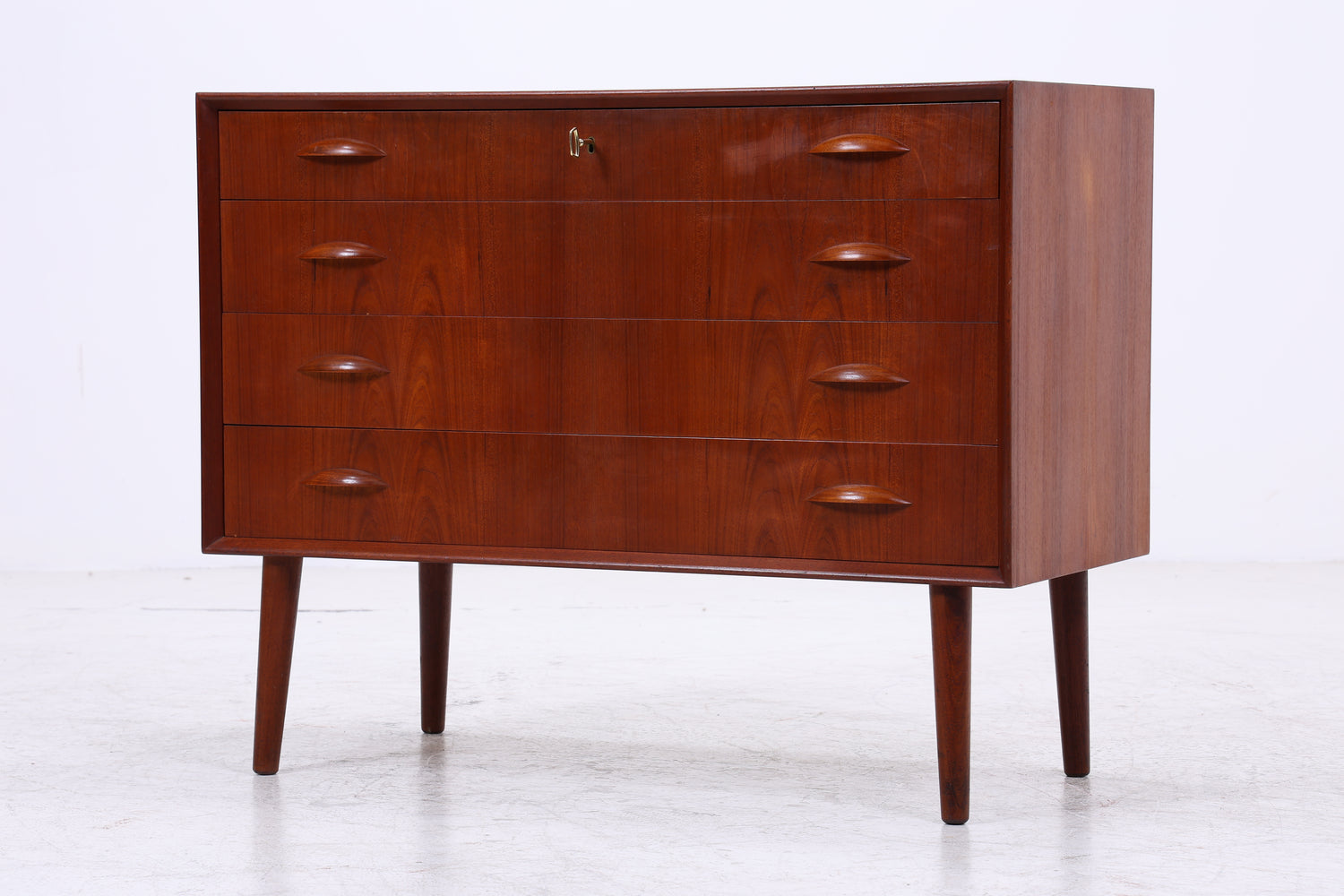 Johannes Sorth Teak Kommode | 4 Schubladen | Danish Design