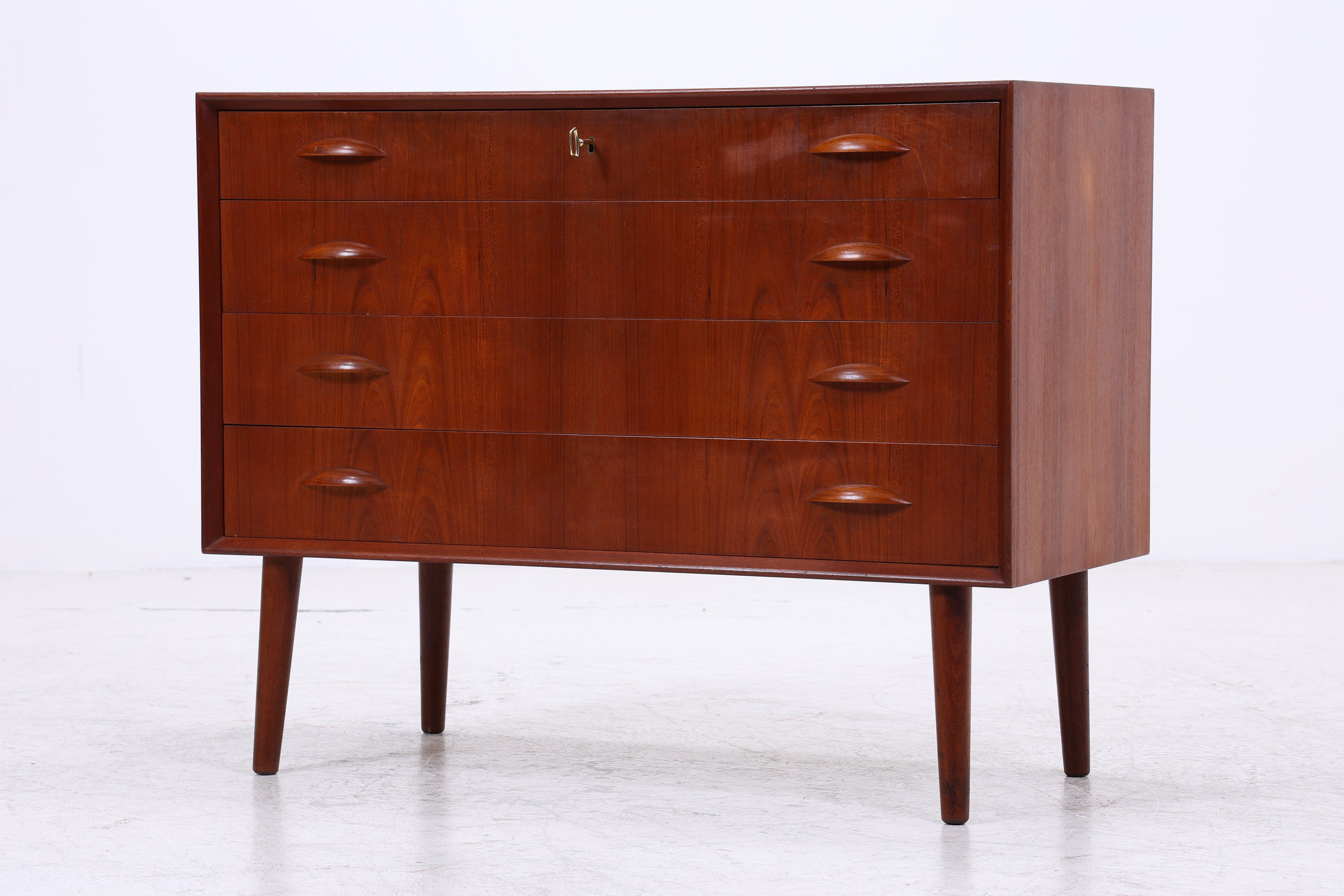 Johannes Sorth Teak Kommode | 4 Schubladen | Danish Design