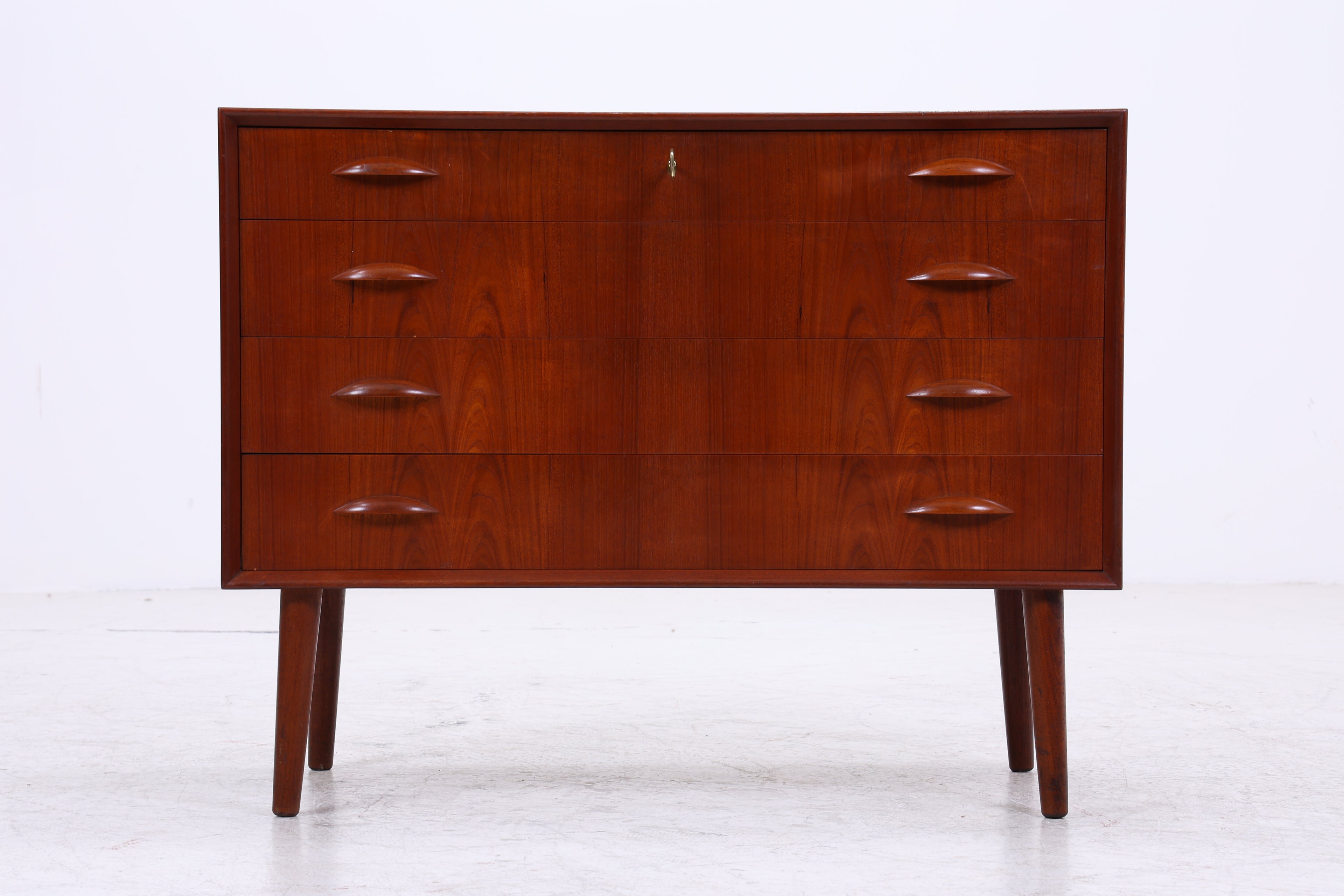 Johannes Sorth Teak Kommode | 4 Schubladen | Danish Design