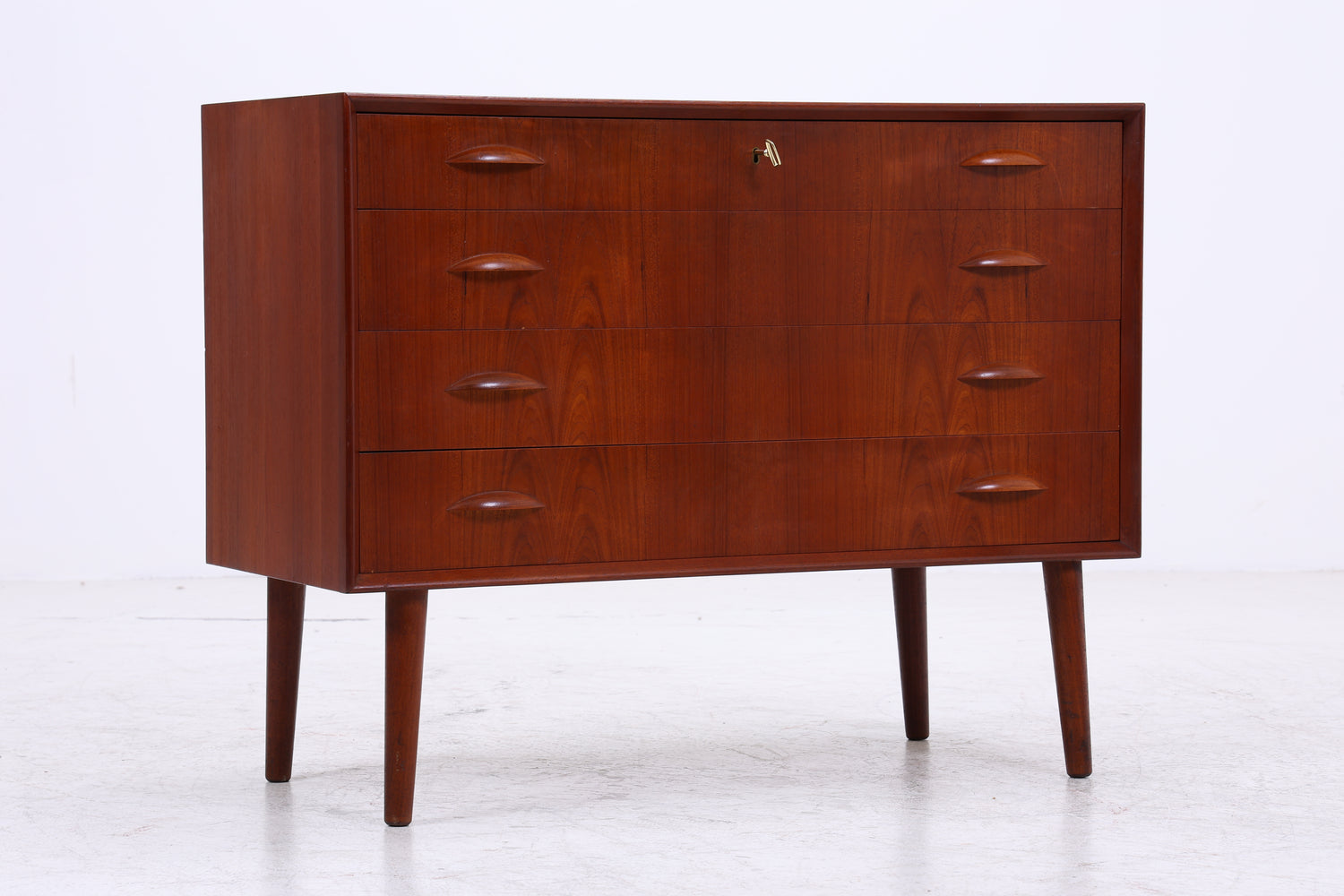Johannes Sorth Teak Kommode | 4 Schubladen | Danish Design
