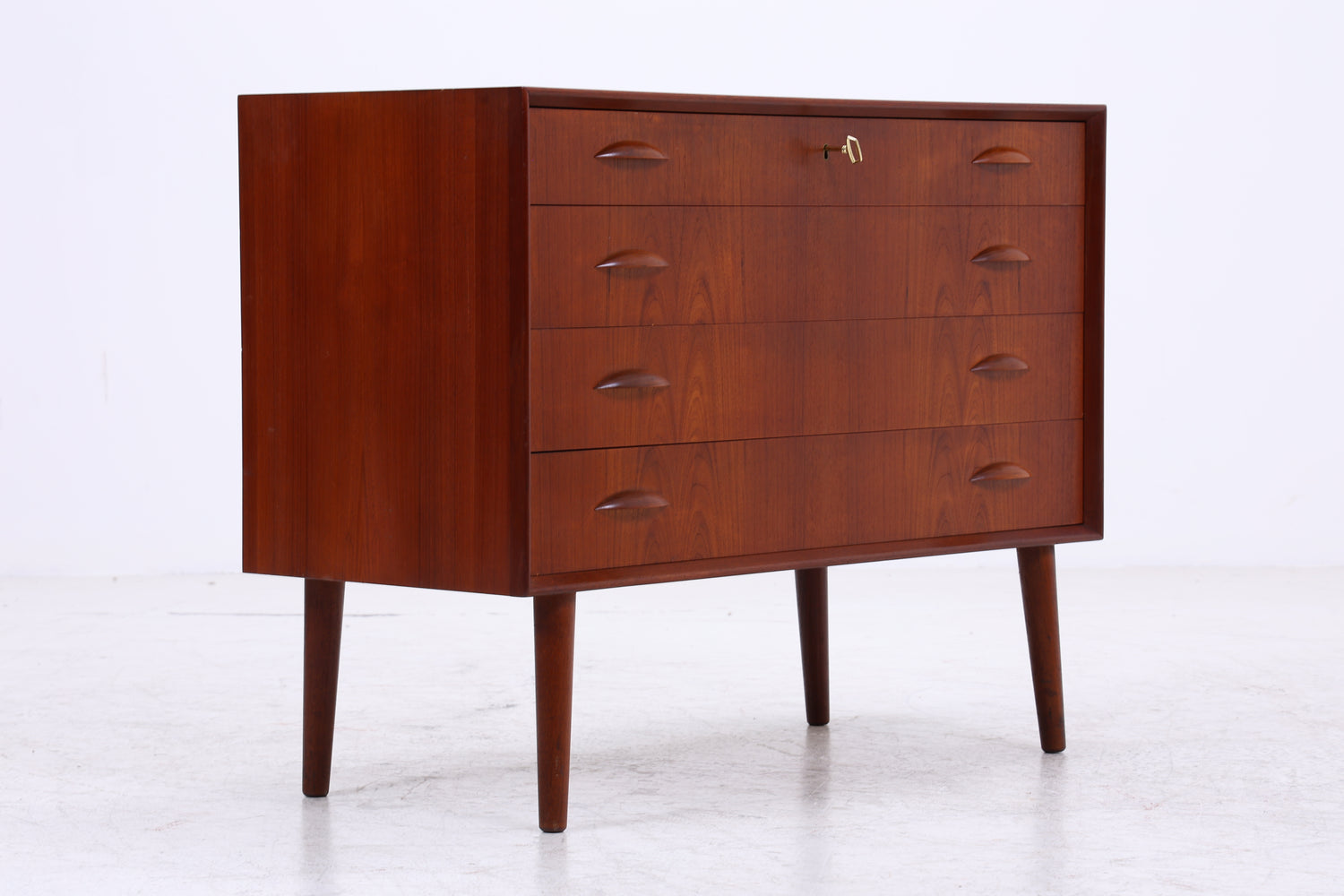 Johannes Sorth Teak Kommode | 4 Schubladen | Danish Design
