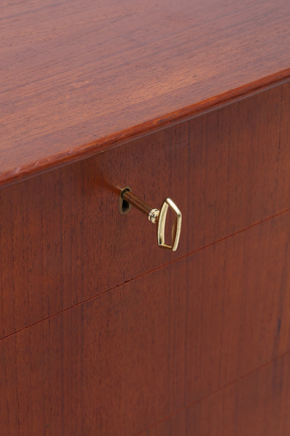 Johannes Sorth Teak Kommode | 4 Schubladen | Danish Design